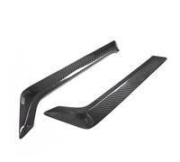 Car Side Air Vent Cover Trim For Infiniti Q60 Q60S 2015-2022 Dry Carbon Fiber Exterior Front Wheel Bumper Intake Spoiler Spoiler Lip