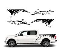 Car Side Body Graphics Trunk Stickers Vinyl Decals Mud Splash Decoration Accessories, For Ford F150, For Raptor SVT F-150 2010-2014