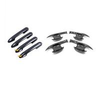Car Side Door Protector Handle Trim Cover Exterior Accessories 8 PCS for Toyota RAV4 XA50 2019 2020 2021 2022 Vehicle Door Handle Cover(Carbon)