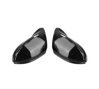 Car Side Door Rearview Mirror Cover For Audi A7 S7 RS7 2010-2018 Gloss Black
