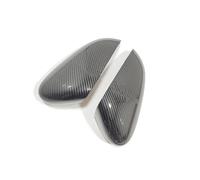 Car Side Door Reaview Mirror Cover For Peugeot 3008 GT 5008 2 2nd 2017 2018 2019 2020 Mirror Shell Exterior Accessories FIXCOR(Carbon look)