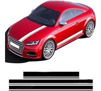 Car Side Door Skirt Sticker for Audi TT TTS TTRS Sport MK1 8N MK2 8J MK3 8S,Car Side Stylish Stickers Body Decor Graphics Decals Auto Accessories