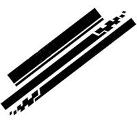 Car Side Door Skirt Sticker for Hyundai Veloster N JS FS Turbo,Car Side Stylish Stickers Body Decor Graphics Decals Auto Accessories