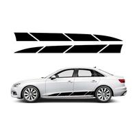 Car Side Door Sticker Stripes Vinyl Decals Graphics Accessories, for Audi A4 B8 B9 B7 8W 8K 8E Avant Quattro Allroad Saloon B6 B5