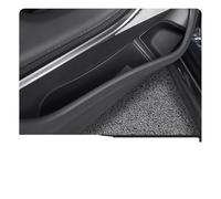 Car Side Door Storage Box 4PCS Car Front Door Side Storage Box Fit use for BMW X5 G05 2022-2024 TPE Slot Organizer Tray Interior Accessories(Black Front Doors)