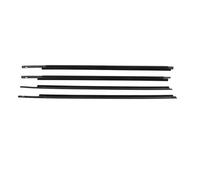 Car Side Door Window Glass Weatherstrip Rubber Sealing Exterior Weather Stripers for Toyota for Sequoia 2000-2020