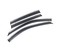 Car Side Door Window Sun Rain Shield Visor Fit For Mazda 3 For Axela Sedan 2017 2018 2019 Wind Deflectors Guard Raincoat 4Pcs/set Door Sun Visors