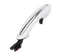 Car Side Exterior Door Handle Front Rear Car Exterior Comfort Access Keyless Go Door Handle For 5 Series For 7 Series For F07 F10 F11 F01 F02 520 525 530 535 51217231931(White,RL Rear Left Side)