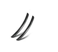 Car Side Fender Vent Air Flow Spoile Soft Car Fender Arch Sticker Vents Protector Cover Mud Flaps Anti Collision Car Accessories(Black 2pcs)