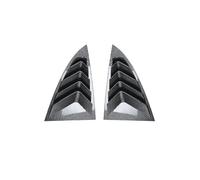 Car side louver decoration Fit For Tesla Model 3 Facelift 2024+ Triangular Louver Window Vinyl Sticker Car Decor Upgrade(Carbon fiber grain)