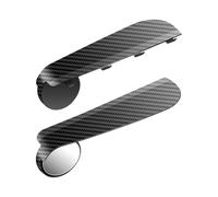 Car Side Mirror- 2PCS Rear View Mirror Rain Visor Eyebrow | Rear View Mirrors | Universal Rainproof Shield Cover With Blind Spot Wide Angle Protection | Ćlip-on Adhesive Design For Car