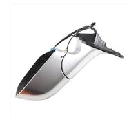 Car side mirror assembly Leading-Auto Left Electroplating Exterior Rearview Mirror Side For Tesla For Model 3 Spare Parts