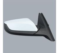 Car Side Mirror Assembly Replacement for Chevy For Malibu XL 2016 2017 2018 2019 Side Mirror Auto Rear View Door Wing Cover Cap Glass Lens Assembly Door Mirror(Right)(White Right)