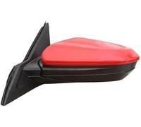 Car Side Mirror Caps Cover For Civic 2016-2020 Mirrors Glass Assembly Cover Frame Lens Auto Folding(Red,L)