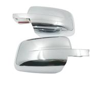 Car Side Mirror Caps For Dodge Ram 1500 2009-2018 Car Sticker Rearview Side Mirror Cover Wing Cap Exterior Door Rear View Case Trim Chrome Silver ABS Car Reversing Mirror Cover