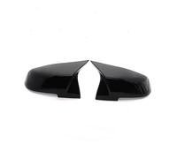 Car Side Mirror Caps For Series 1 2 3 4 X M 420i F20 F21 F22 F23 F30 F32 F33 F36 For X1 Carbon Fiber Side Mirror cover Caps Replacement Rear View Mirror Cover(2pcs Black)