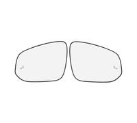 car Side Mirror Compatible With Toyota For Wildlander For Harrier For Venza 2020-2024 Car Heating Rearview Mirror Glass Lens With Blind Spot Light(Pair)