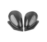 Car Side Mirror Cover Caps For Mitsubishi For Evolution For EVO 2004-2009 Carbon Fiber Car Exterior Side Rearview Mirror Cover Shell Cap Rear View Cap