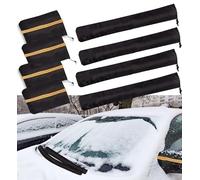 Car Side Mirror Covers and Windshield Wiper Covers for Trucks Cars SUVs Vans, 1 Pack 420D Auto Rearview Protective from Ice Snow Frost Dew Rain Bird Poop Side Covers
