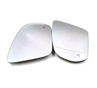 car side mirror glass Compatible With Benz For C-CLASS W205 2014 Auto Parts Blind Spot Heated Clear Rear View Side Mirror Glass Lens(A pair Blind Spot)