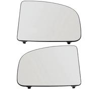 car side mirror glass Compatible With Ram For ProMaster 2014-2023 Left Right For Wing Mirror Glass Heated Driver Passenger Side Big And Small Mirrors(2pc Left+Right- Big)