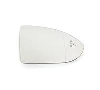 Car Side Mirror Glass Compatible With Vw For Golf Vii 7 2013-2020 5G0857521,5G0857522 Wide Angle Heated Side Car Mirror Glass With Blind Spot Mirror Glasses(Blind Spot Right)