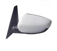 Car Side Mirror Rearview Assembly With Electric Folding Heating For Kia For Carens 2013-2018(Left White,7 Wire)