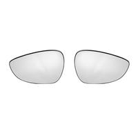 Car Side Mirror Replacement Glass, Compatible with Ford Fiesta 2009-2016, Exterior Mirrors Glass Lens Door Mirror Glass Auto Parts, Non Heated-Right
