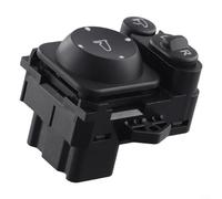 Car Side Mirror Switch, Black Car Mirror Control Button, Interior Power Mirror Adjustment Knob, For Honda For CRV For Odyssey For Accord