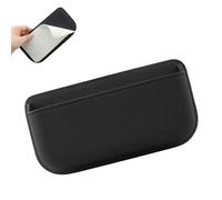 Car Side Pocket Organizer - 7x4x2in Self-Adhesive Sunglasses Holder for Automotive Small Items, Cell Phones with Multi-Use Storage, Interior Organizer for Suv, Sedan, Vehicle, Easy Installation