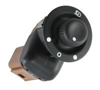 Car Side Power Mirror Knob Switch 8200002443 Compatible with for RENAULT for LAGUNA II and Espace IV, Metal and Plastic Construction, Driver Side Control for Enhanced Road Safety