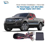 Car Side Rear View Mirror Folding And Auto Window Closer Open Kit Module For Ford Ranger 3.2T / Ranger Raptor 2017-2021 Left / Right Hand Drive Control By Remote Key (right hand drive)