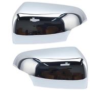 Car Side Rearview Mirror Cover Cap For Mazda BT-50 2012 2013 2014 2015 2016 2017 2018 2019 2020(Silver 1 pair)