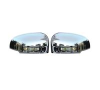Car Side Rearview Mirror Cover For Volvo XC60 2018-2025 Mirror Cap Trim Shell Accessories WEFOLCC(Silver)