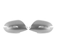 Car Side Rearview Mirror Cover Frame For Kia For Sportage R 2011-2017(Sliver Shell 1 Pair)