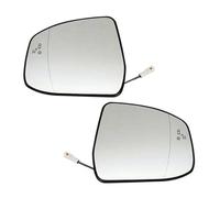 Car Side Reflective Car Rear View Mirrors Glass For Focus MK2 MK3 For Mondeo Left Right Sides Blind Spot Heated(Left and Right)