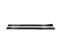Car Side Skirt Aerodynamic 2.2m Sectional Side Skirt Extension Lips Racing Spoiler For I4 G26 2021-2026 Sport Upgrade Kit(A 2.2m)