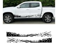 Car Side Skirt Auto Door Sticker Side Step Skirt Auto Parts For Ford Ranger.,White