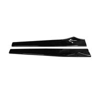 Car Side Skirt Bumper Spoiler For BMW 5 Series G30 G38 F10 F18 520i 528i 525i 2008-2022 Protective Panels Anti-crash Diffuser Side Skirts(Gloss black)