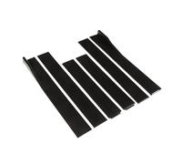 Car Side Skirt Car Side Skirts 2.2m Glossy Black Rocker Panel Exterior Lower Bottom Line Extensions Splitter Lip Diffusers