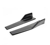 Car Side Skirt Extension 2PCS For Mustang GT For Shelby GT500 2000-2022 Universal Side Skirt Cover Fender Protector Body Kit Spoiler Lip Car Accessories Side Skirt Diffusers (Color : Black)