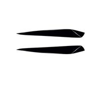Car Side Skirt Fin 2Pcs Spoiler Headlight Eyelids Head Light Lamp Eyebrow Cover Trim Car Accessories for VW For UP 2011 2012 2013 2014 2015