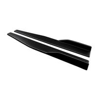 Car Side Skirt For A7 2009-2023 Universal Side Skirt Bumper Diffuser Spoiler Aprons Wings Extensions 75cm(Matte Black)