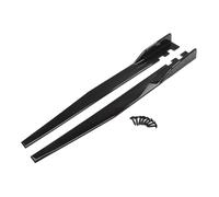 Car Side Skirt, for Audi TT (2 Sitze) Roadster MK2 2007-2014 Side Steps Running Boards ABS Guard Side Skirts Car Accessories,bright black
