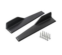 Car Side Skirt for VW Golf MK6 GTI GTD R TSI TDI MPI 2009-2013, Universal High Toughness PP Side Skirts Extension Panel, Lower Side Bottom Line Splitter Lip Spoiler,Black