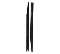 Car Side Skirt Reduce Air Resistance 1.18m Bright Black Wings Bumper Lip Separator Step Car Steps Side Skirts(Carbon Fiber)