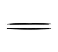 Car Side Skirt Splitter For Bmw 5 Series G30 G31 2018-2023 Car Side Skirts Skirt Extension Splitter Diffuser Tunning Winglet Auto Body Kit(Gloss black)