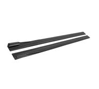 Car Side Skirt Splitters For BMW 1 Series F20 F21 E81 E82 E87 E88 Car Side Skirts Extension Rocker Panel Splitter Cover 8PCs ABS Gloss Black