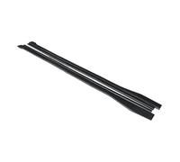 Car Side Skirt Splitters For BMW 3 Series E90 E91 E92 E93 F30 F35 330i 320i 325i 2009-2012 Car Side Skirt Extension Splitter Winglet Wing Bumper Lip(Carbon Look)
