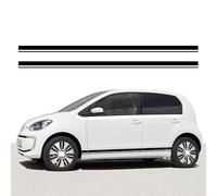 Car Side Skirt Sticker Vinyl Decal Racing Stripes Exterior Graphics Accessories, for VW Up Hatchback Eco VW Cross up MII Auto Car Hood Sticker